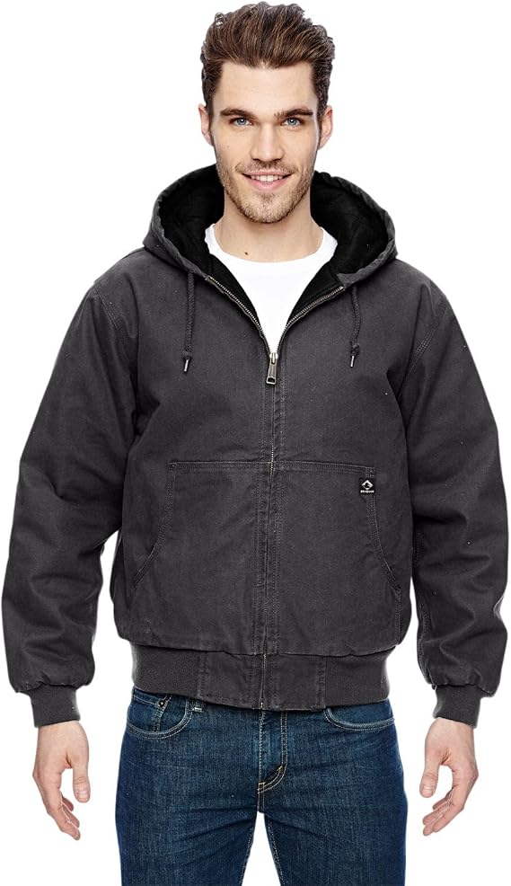 DRI DUCK Cheyenne Men's Cotton Canvas Hooded Work Jacket, 5020