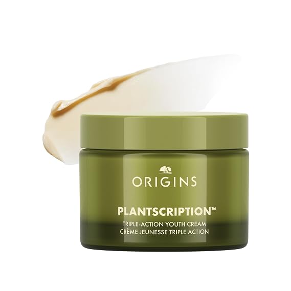 Origins Plantscription Triple-Action Youth Cream | Our Firming, Smoothing, Hydrating Face Cream | With Our Signature Blend of Anogeissus and Peptides, 1.7 Fl Oz