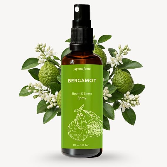 Bergamot Air Freshener Spray for Room, Linen & Pillow 100ml by Aromafume