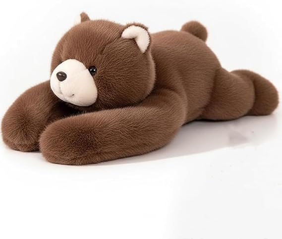 Weighted Plush Animals for Kids & Adults - Panda Teddy Bear Dinosaur ,Sloth, red panda, brown bear, koala Plush Stuffed Toys, Hugging Pillow for Anxiety Relief & Sleep Support 30cm (brown bear)