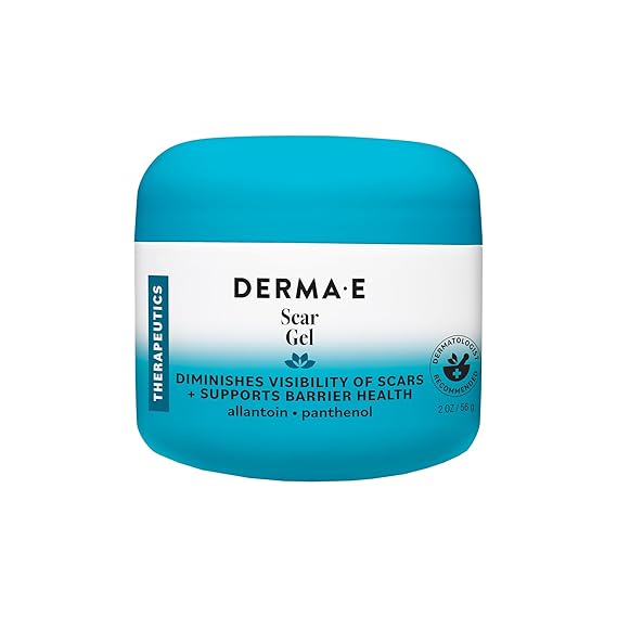 DERMA E Scar Gel, Hydrating, Fast-Acting Scar Treatment, 2 Oz
