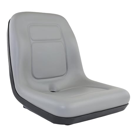 High Back Seat for Toro Timecutter SS Riding Mowers - Also Fits John Deere Lawn Tractors - Universal Fit for Tractors UTVs and Mowers - Replaces 99-7281 106-6672 112-2923 119-8829 LGT100GR