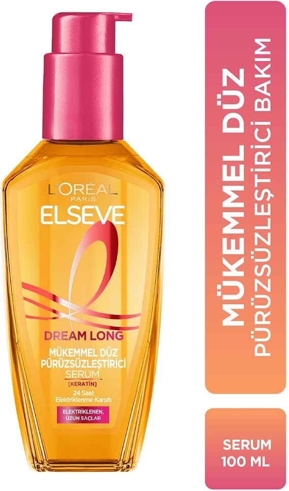 L'Oreal Paris Elseve Mükemmel Düz Pürüzsüzleştirici Serum - 100 ml