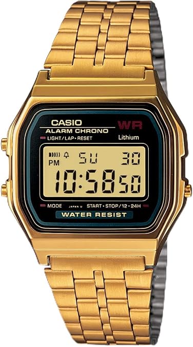 CASIO Vintage Collection A159 Watch, Gold