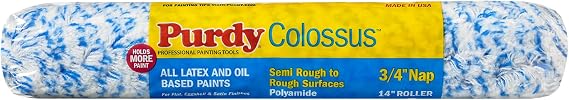 Purdy 14A630144 Colossus Woven Polyamide High-Capacity 3/4' Nap Cover, 14-Inch