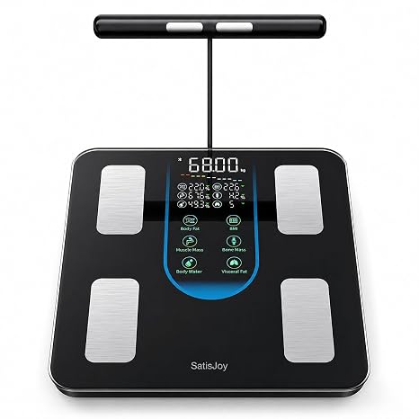 Smart Scale for Body Weight, 8-Electrode Body Composition Scale