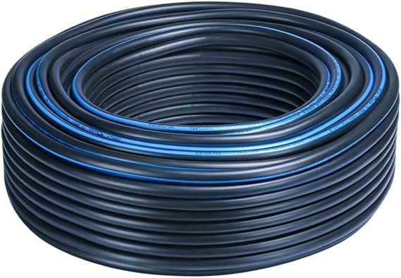 30 METRE Termo Kauçuklu Bahçe Hortumu Dayanıklı 3 Katlı Sağlam Su Sulama Yıkama Hortum 12.5 mm 1/2"