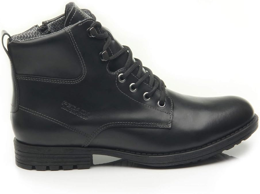 PEGADA Men's 180771-01 Waterproof Zipper Boot Size US 12 M Black
