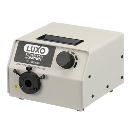 Unitron LX Microscopes LFOD150 Steel Fiber Optic Illuminator, 150W, Grey