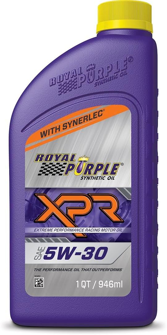 Royal Purple ROY01021 XPR 5W30 Racing Oil, 1 Quart
