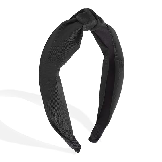 VOCOSTE Knotted Headband, Black