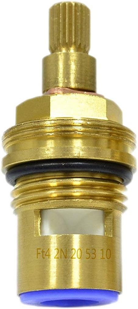 Ceramic Tap Cartridge Insert Valve Replacement Mixer Anti-Clockwise Blue