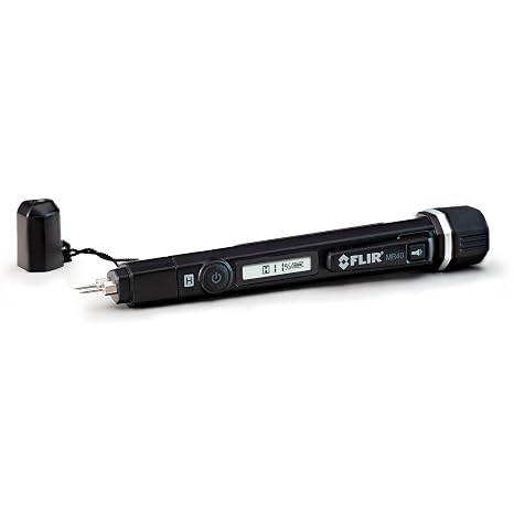 Flir MR40 Moisture Pen with Flashlight, 2-Pin, Pocket Portable