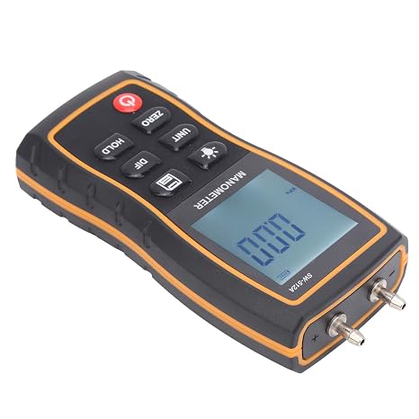 HVAC Digital AIR Pressure Meter SW-512A Handheld Digital Differential Manometer Monitor