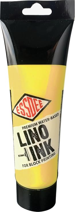 Essdee Block Printing Ink, Gold, 250ml