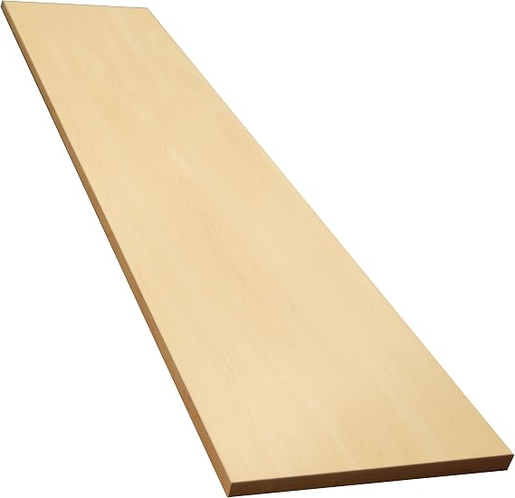 (SC-SW1046M) 4 Maple Shelves in 1 Package.