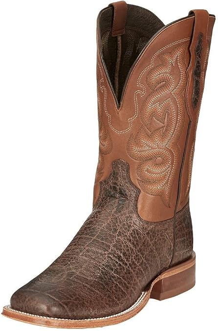 Tony Lama Men's 1911 Rowell Brown Safari 11" Cowboy Boot