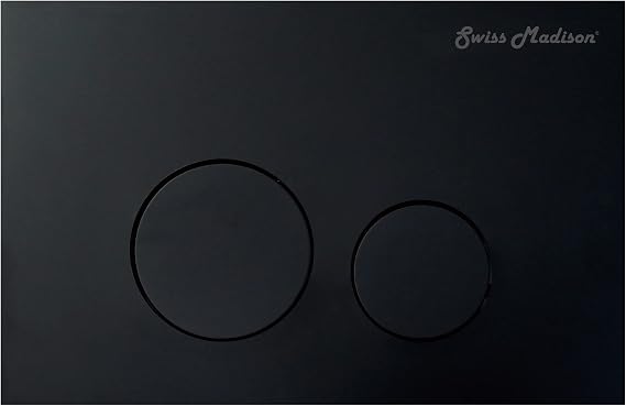 Swiss Madison Well Made Forever SM-WC001B Actuator Flush Plate, Black