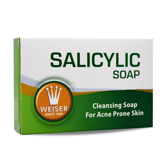Salicylic 1 Bar Soap Halal For Greasy Skin Pure Egyptian Traditional For Body & Suitable For Face & Hand Leave Your Skin Glowing More Attractive And Fresh