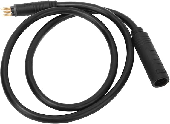 9 Pin E Bike Motor Extension Cable, Waterproof Electric Bike Conversion Kit, Wheel Hub Motor Cable for Electric Bike Female to Male Wire Replacement Parts