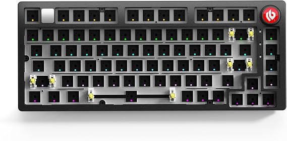 LEOBOG Hi75C Pro Wireless Mechanical Keyboard Kit Aluminum Alloy 75%