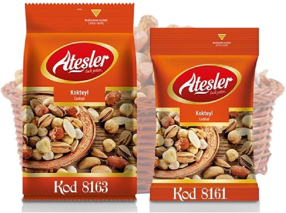 Ateşler Nuts Mega Cocktail Doypack 250 gr