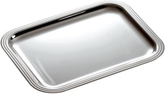 Christofle Albi Silver Plated Rectangular Tray