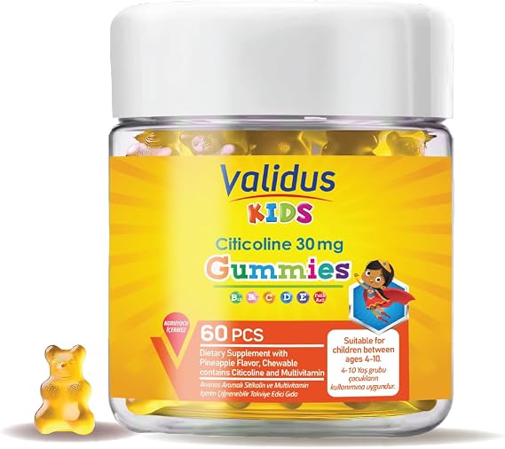 Validus Kids (SİTİKOLİN) 60 Gummies