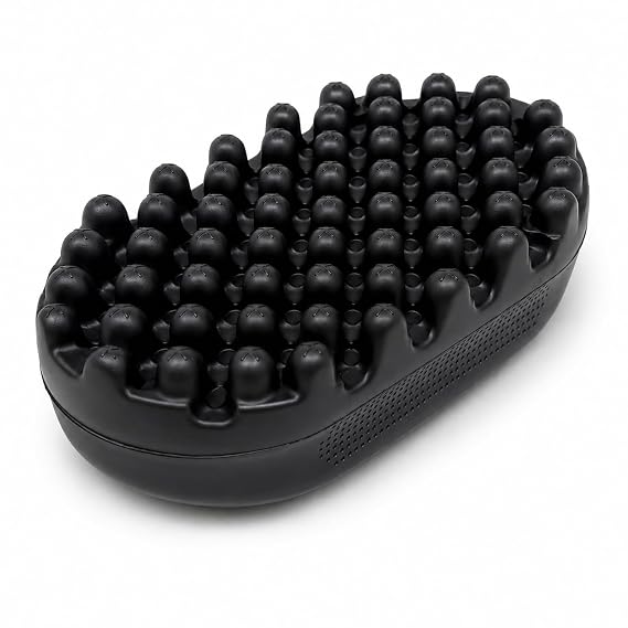 Hair Sponge Brush for Afro Curls, Twist King Curl Tool, Washable Rubber Sponge for Coily Hair