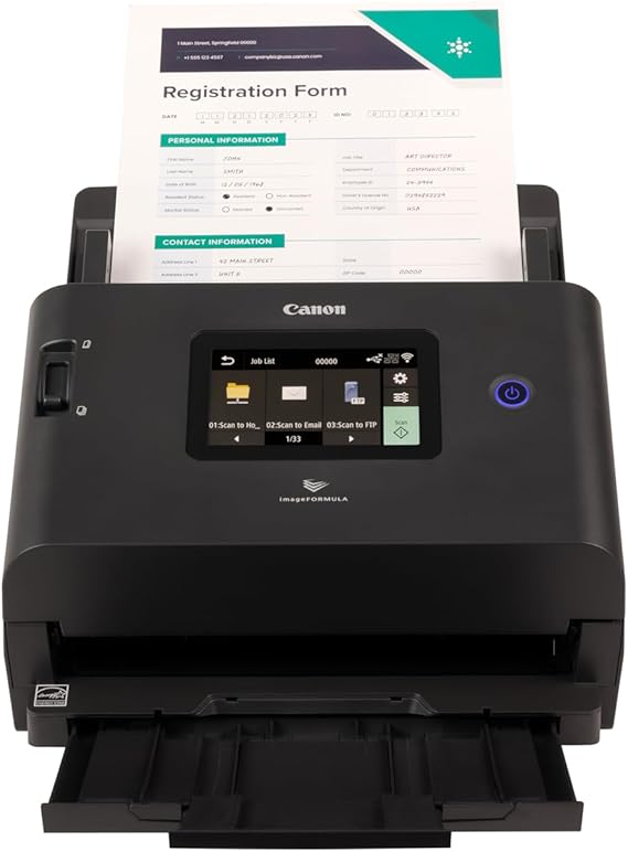 Canon imageFORMULA DR-S350NW Office Document Scanner