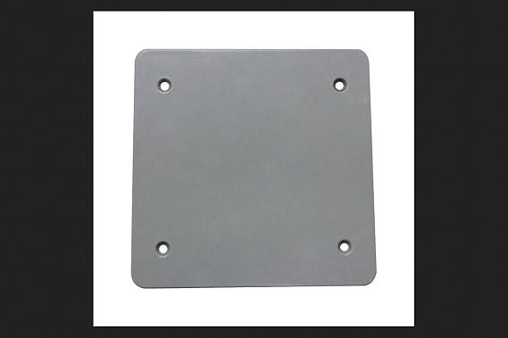 Sigma Electric Square Plastic 2 Gang Flat Box Cover for Wet Locations