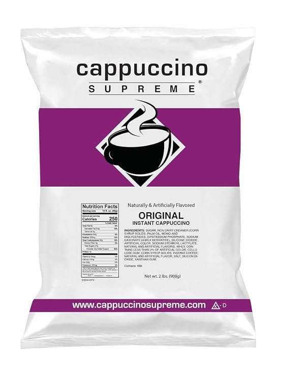 Cappuccino Supreme 2 lb bag Original Instant Cappuccino Mix