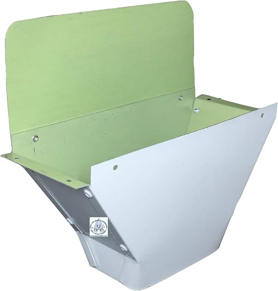 Wide Mouth Gutter to Downspout Funnel for 3x4 Downpipe (5 inch K Style Gutter, 3x4 inch downpipe)