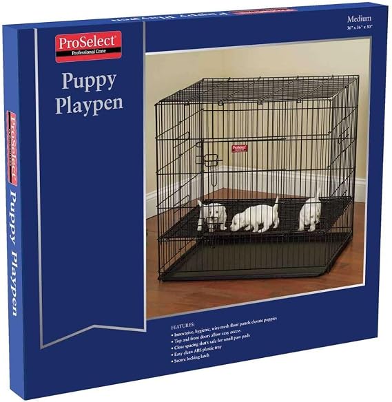 ProSelect Puppy Playpens with Plastic Pan