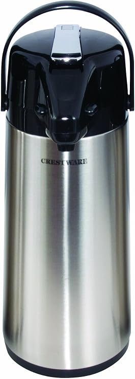 Crestware 3-Liter Glass Lined Airpot