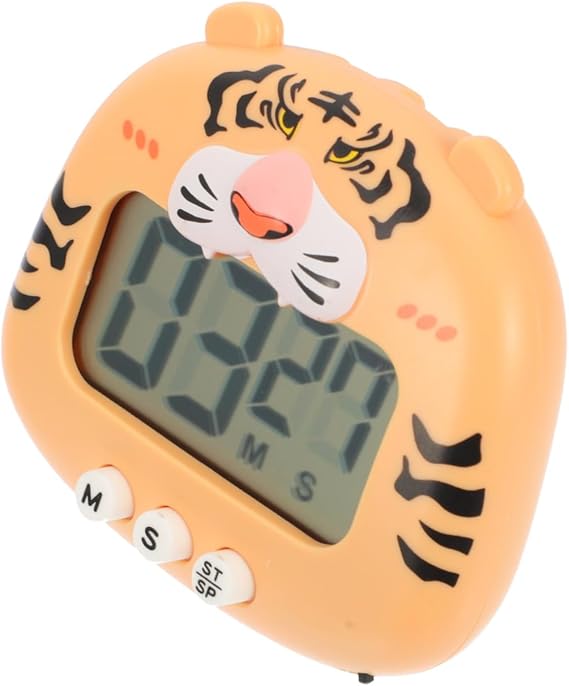 Magnetic Digital Kitchen Timer with Loud Beeper Alarm Visual Countdown Clock with Kickstand and Backing for Cooking Baking Study Classroom and Special Education Use