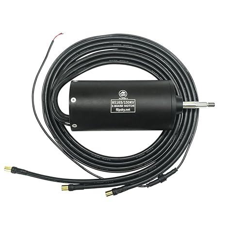Fully Waterproof Motor Brushless Sensorless 85165 150KV 19500W Splined Shaft for Efoil | Ejet Boards