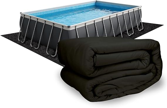 Rhino Pad 12 ft x 20 ft Rectangle Pool Liner Pad for Above Ground Pools
