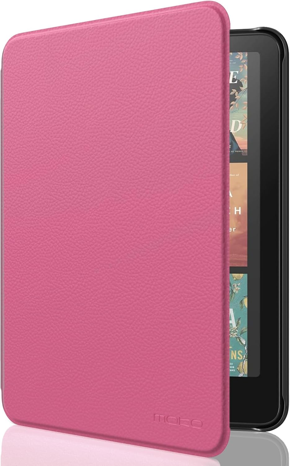 MoKo Case for 7" Kindle Paperwhite 12th Gen&Colorsoft 2024, Raspberry