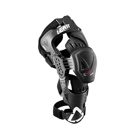 Leatt Brace Knee Braces C-Frame Pro Carbon Adult Pair (Black - XX-Large)