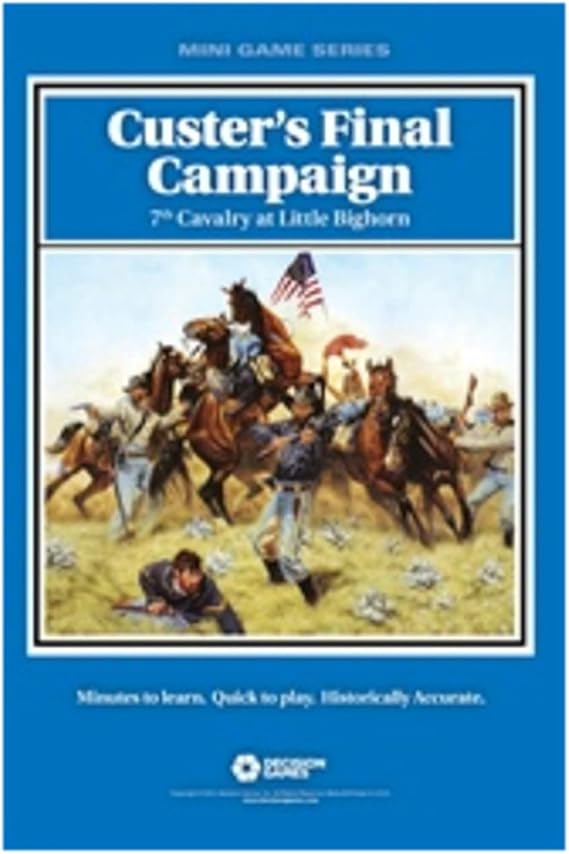 DG: Custer's Final Campaign, 7th Cavalry at Little Big Horn, Board Game
