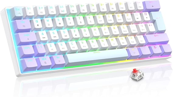 LexonElec Magic-Refiner MK21 PRO 60% UK layout Mechanical Gaming Keyboard
