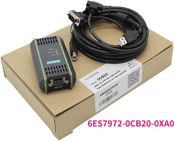 TOPCHANCES Premium Quaility CNC Sys Newest 6ES7 972-0CB20-0XA0 for Siemens S7 PLC Cable USB to PPI MPI 840D