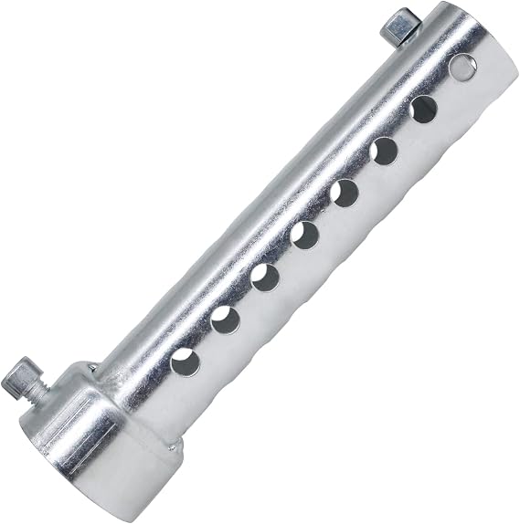 Motorcycle Exhaust Silencer Motorbike Muffler Insert Baffle Silencer Universal (silver-35mm)