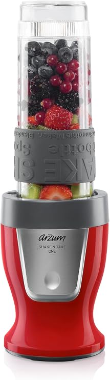 Shake'N Take One Personal Blender - Red - AR1120