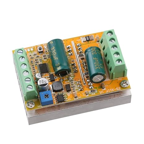 DC 6V-50V 380W Brushless Motor Controller Normal-Reverse PWM Control BLDC Driver Board w/Heat Sink