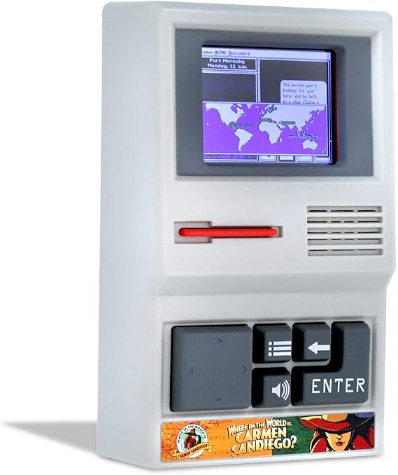 Basic Fun 09613 Carmen Sandiego Handheld Electronic Game