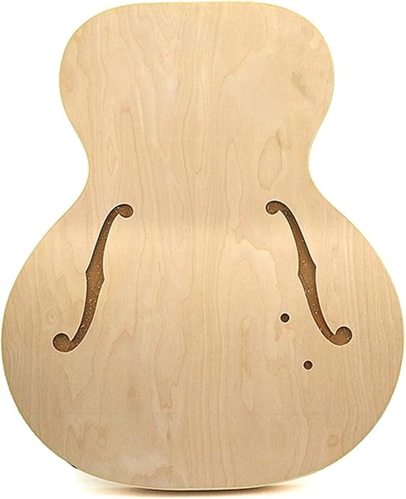 TSTS DIY Guitar Kits DIY Electric Guitar Body Guitar With A Maple Plywood Back Side Panels
