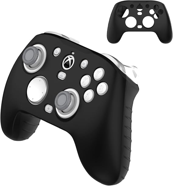 Case Cover for Gamesir G7 Pro/G7 SE Game Controller, Soft Silicone Protector Cover Skin Case for Gamesir G7 SE/G7 Pro, Anti-Scratch,Shockproof,Black