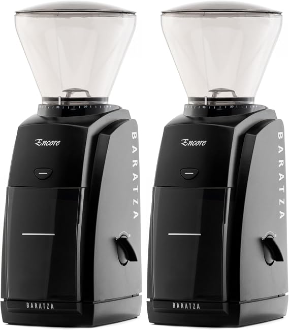 Baratza Encore Coffee Grinder ZCG485BLK,Black,(Pack of 2)